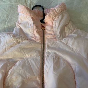 Lululemon Dusty Pink Downtown Down Puffer